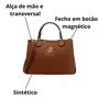 Bolsa Wj Feminina Caramelo Alça Transversal Removível