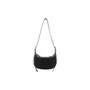 Bolsa Wj Feminina Preta Fecho Zíper