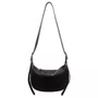 Bolsa Wj Feminina Preta Fecho Zíper