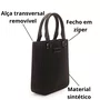 Bolsa Wja Feminina Preto Alça De Mão 
