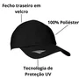 Boné Penalty Preto Fecho Velcro 