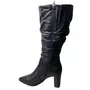 Bota Bottero Feminina Preto Couro 