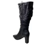 Bota Bottero Feminina Preto Couro 