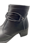 Bota Mississipi cano baixo salto 4cm preto