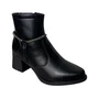 Bota Mississipi Feminino Preto Cano Baixo