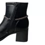 Bota Mississipi Feminino Preto Cano Baixo