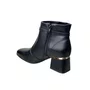 Bota Modare Feminino Preto Fecho Zíper