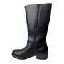 Bota Moleca Feminina Preto Cano Médio 