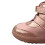 Bota Molekinha Feminina Infantil Rosa Luzes Led 