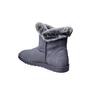 Bota Mooncity Feminina Cinza Peluciada