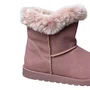 Bota Mooncity Feminina Pink Peluciada 