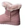 Bota Mooncity Feminina Pink Peluciada 