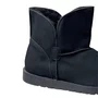 Bota Mooncity Feminina Preto Peluciada 