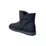 Bota Mooncity Feminina Preto Peluciada 