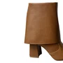 Bota Offline Feminina Caramel Salto Bloco