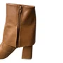 Bota Offline Feminina Caramel Salto Bloco