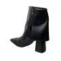 Bota Offline Feminina Preto Salto Bloco