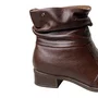 Bota Pegada Feminina Frontier Pinhão Couro 
