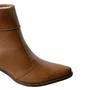Bota Pegada Feminina Pinhão Couro 