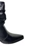 Bota Pegada Feminina Preto Couro 