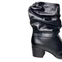 Bota Pegada Feminina Preto Couro 