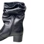 Bota Pegada Feminina Preto Couro 