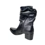 Bota Pegada Feminina Preto Couro 