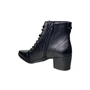 Bota Pegada Feminina Preto Couro