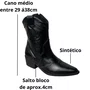 Bota Sua Cia Feminina Preto Country