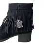 Bota Tchoco Feminina Preto Couro