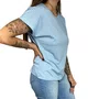 Camiseta Facinelli Feminina Azul Claro