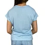 Camiseta Facinelli Feminina Azul Claro