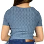 Camiseta Facinelli Feminina Cinza