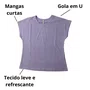 Camiseta Facinelli Feminina Violeta 