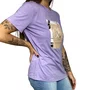 Camiseta Facinelli Feminina Violeta Estampada 