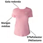 Camiseta Fila Feminina Rosa Safira 