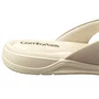 Chinelo Comfortflex Feminino Creme Ferragem Dourada 