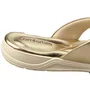 Chinelo Comfortflex Feminino Ouro Brilhante 
