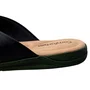 Chinelo Comfortflex Feminino Preto Ferragem Dourada 