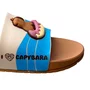 Chinelo Grendene Infantil Feminino Marrom Capivara 