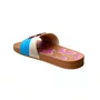 Chinelo Grendene Infantil Feminino Marrom Capivara 