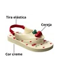 Chinelo Ipanema Infantil Feminino Beje Cereja 