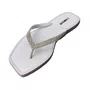 Chinelo L´amour Feminino Branco Glitter
