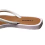 Chinelo L´amour Feminino Branco Tira Cravejada 