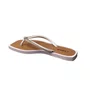 Chinelo L´amour Feminino Branco Tira Cravejada 