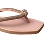 Chinelo L´amour Feminino Rose Tira Cravejada 
