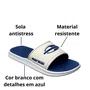 Chinelo Mormaii Masculino Branco Quiver 