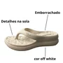 Chinelo Piccadilly Feminino Off White 