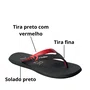 Chinelo Rider Masculino Preto