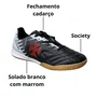 Chuteira Oxn Masculina Preto Vasco 